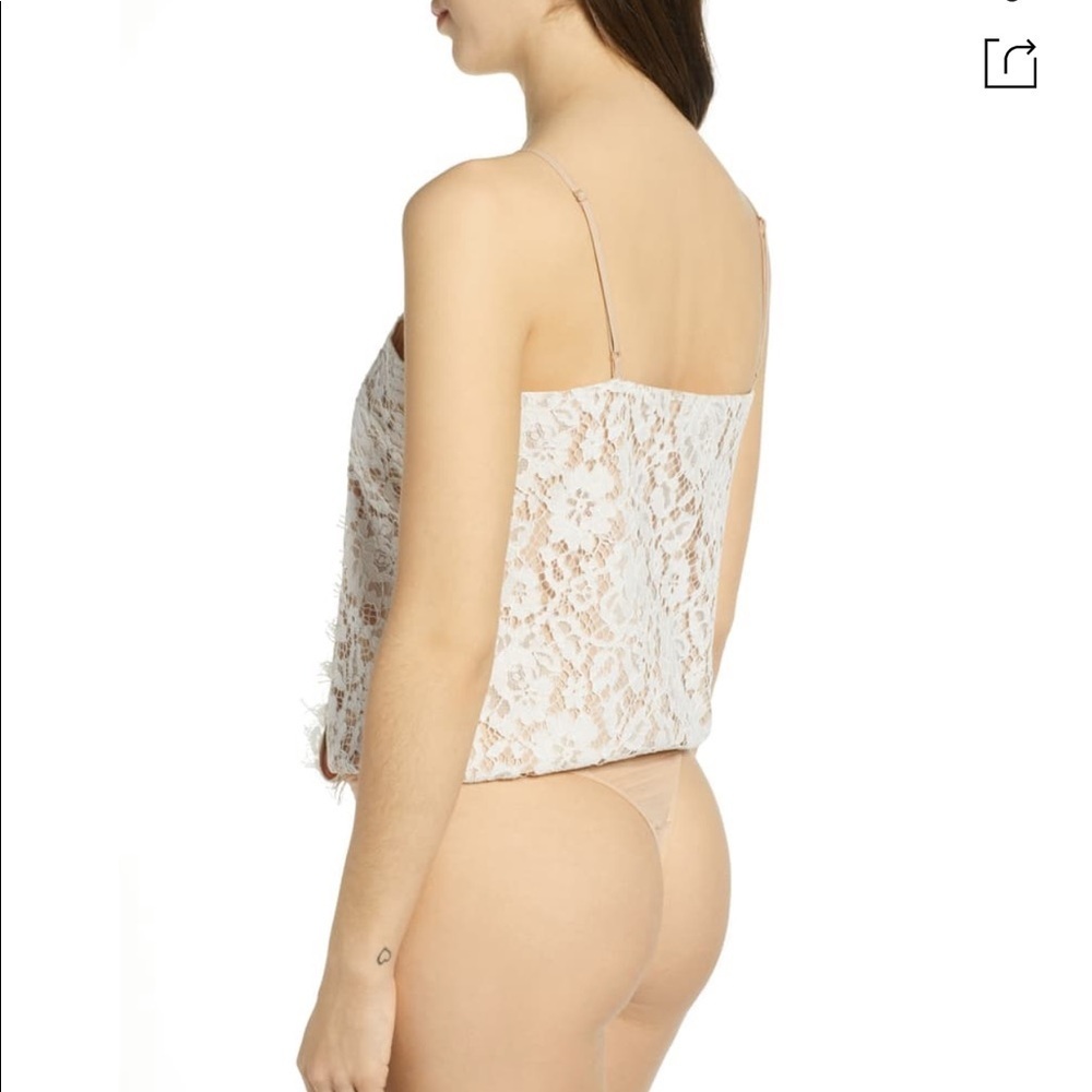WAYF Houston Lace Cami Bodysuit - Picture 2 of 6